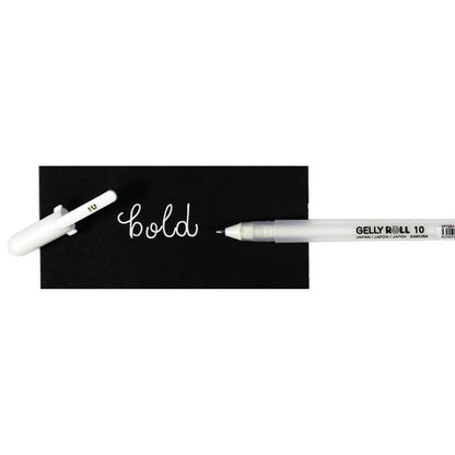 SAKURA - Gelly Roll Classic White (Blanco) - Set de 3