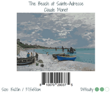 Cargar imagen en el visor de la galería, WINNIE´S PICKS - The Beach at Sainte-Adresse de Claude Monet
