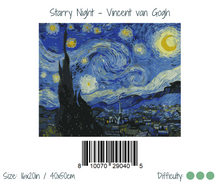 Load image into Gallery viewer, WINNIE´S PICKS - Starry Night de Vincent van Gogh
