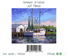 Load image into Gallery viewer, WINNIE´S PICKS - Shrimper at harbor de Jeff Pittman
