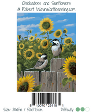 Cargar imagen en el visor de la galería, WINNIE´S PICKS - Chickadees and Sunflowers
