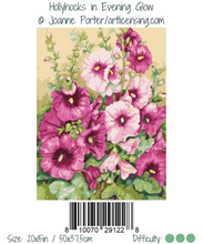 Load image into Gallery viewer, WINNIE´S PICKS - Hollyhocks in Evening Glow
