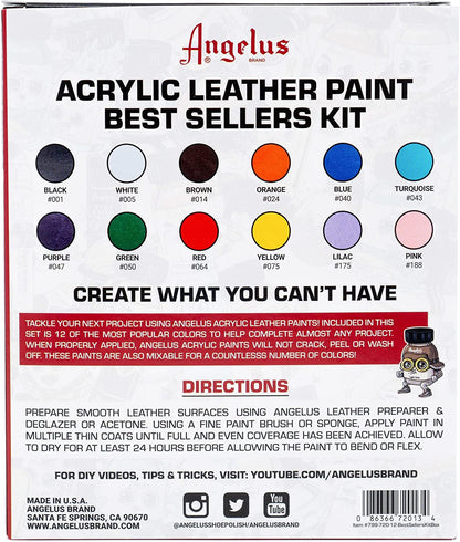 ANGELUS - Acrylic Leather Paint 1 oz. Kits