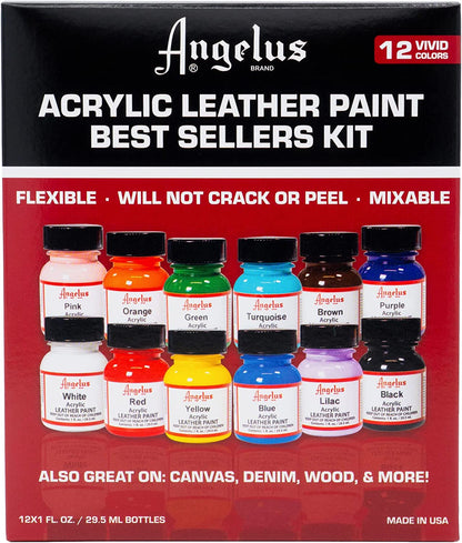 ANGELUS - Acrylic Leather Paint 1 oz. Kits