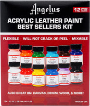 Cargar imagen en el visor de la galería, ANGELUS - Acrylic Leather Paint 1 oz. Kits
