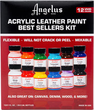 Load image into Gallery viewer, ANGELUS - Acrylic Leather Paint 1 oz. Kits
