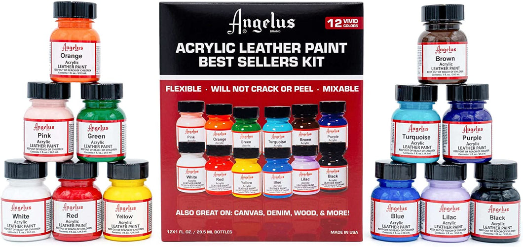 ANGELUS - Acrylic Leather Paint 1 oz. Kits