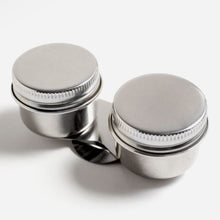 Load image into Gallery viewer, Stainless Steel Palette Cups w/Lids
