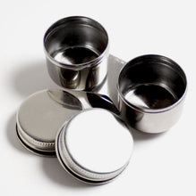 Load image into Gallery viewer, Stainless Steel Palette Cups w/Lids
