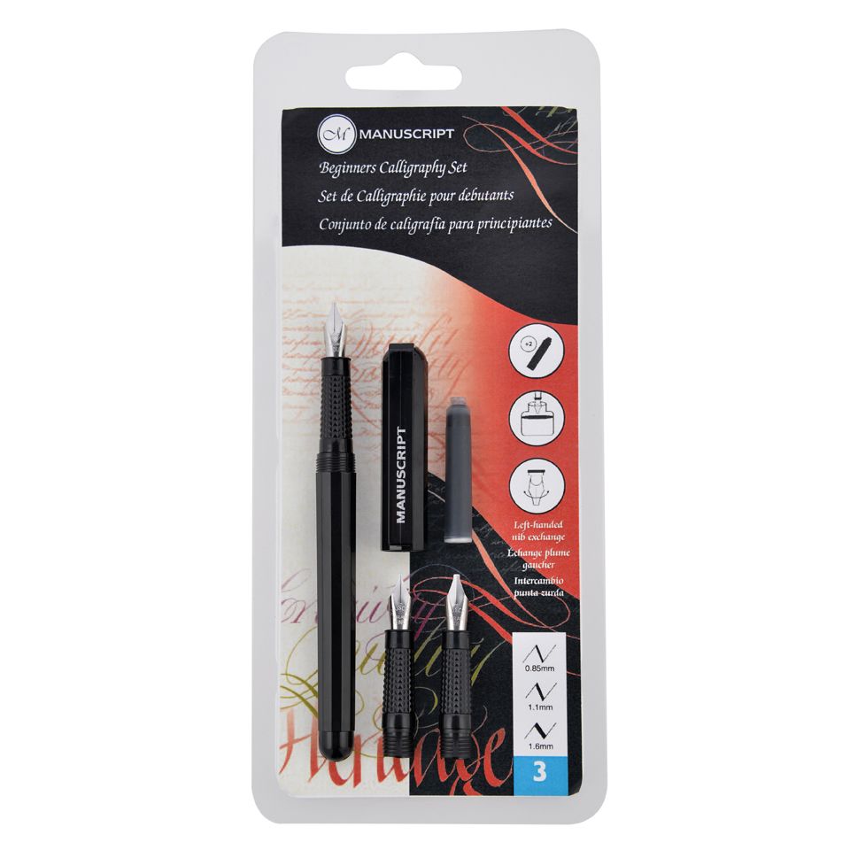 Beginner's Calligraphy 3-Nib Sets