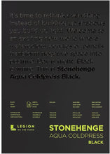 Cargar imagen en el visor de la galería, STONEHENGE - Aqua Black Watercolor Pads Cold-Press

