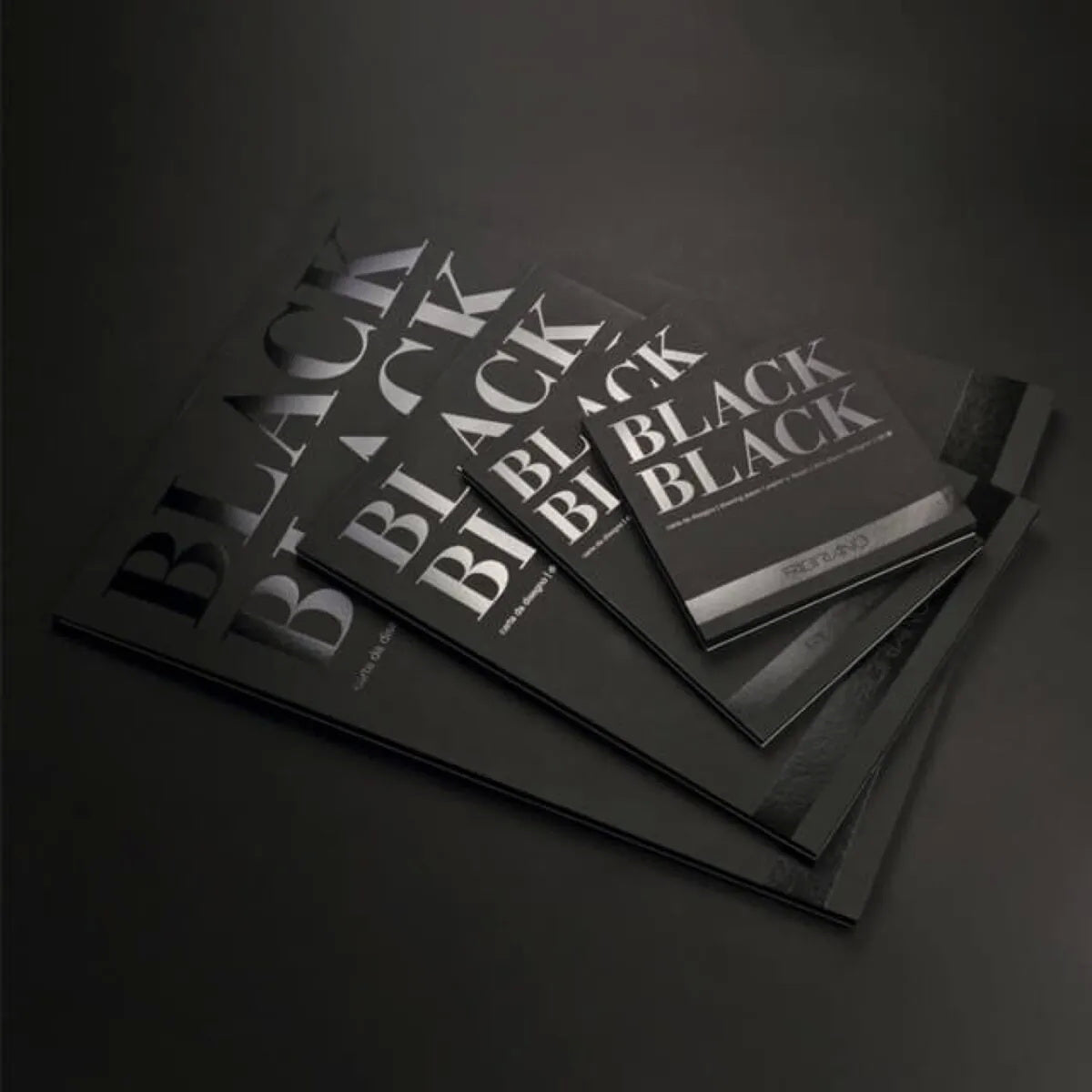 Black Padding Pictures Fabriano Black Black Pads – Pinna Calligraphy