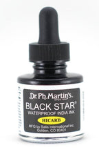 Cargar imagen en el visor de la galería, Black Star Hi-Carb Waterproof India Ink
