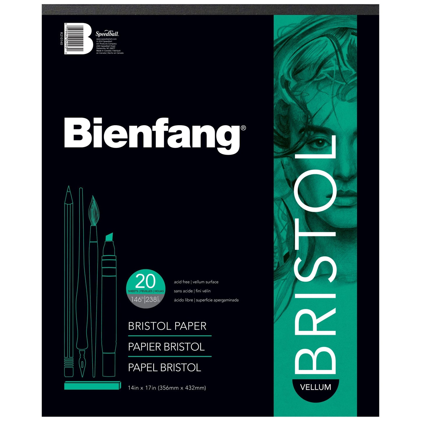BIENFANG - Bristol Vellum (White)