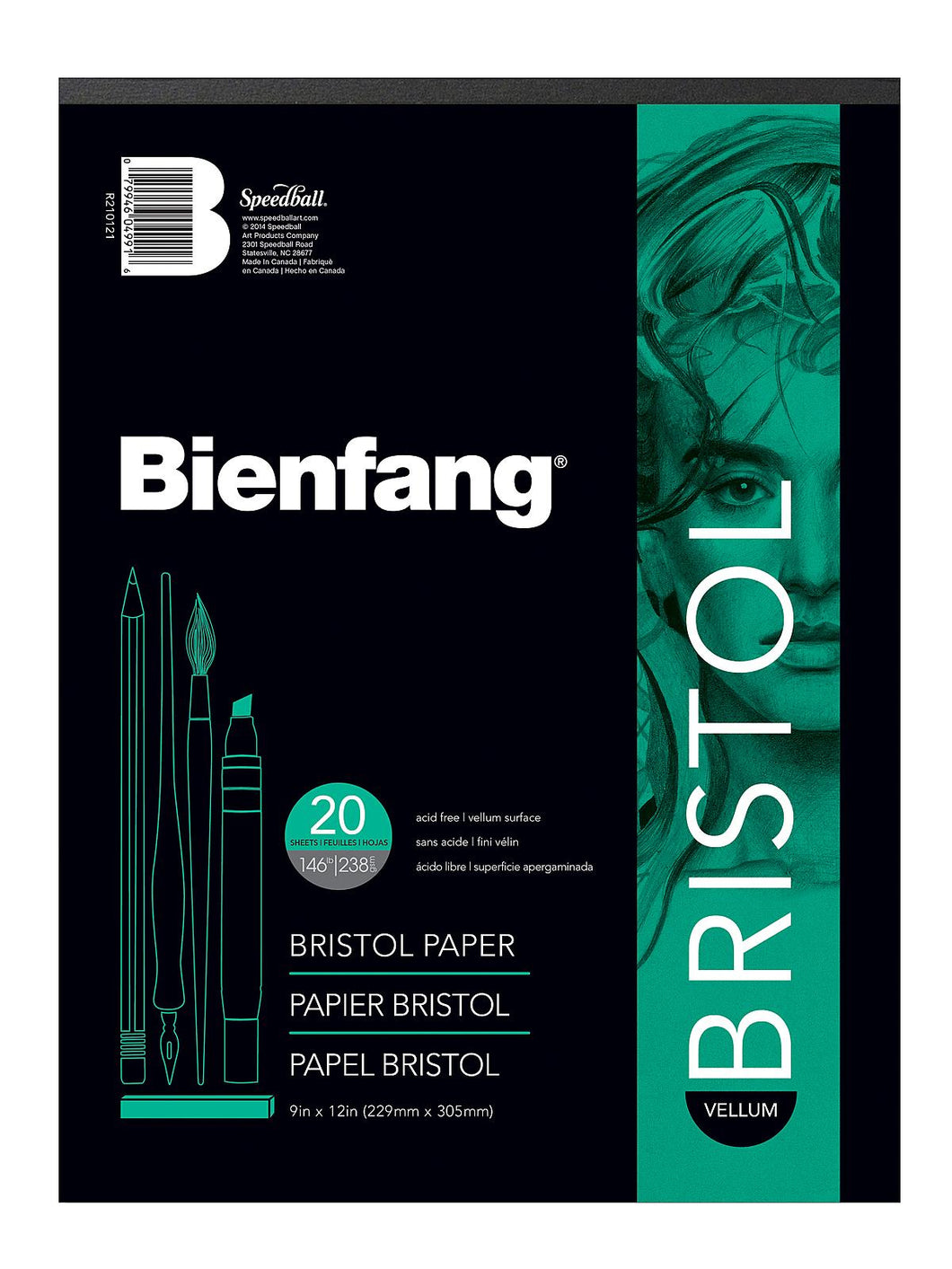 Bienfang Bristol Vellum (Blanco)