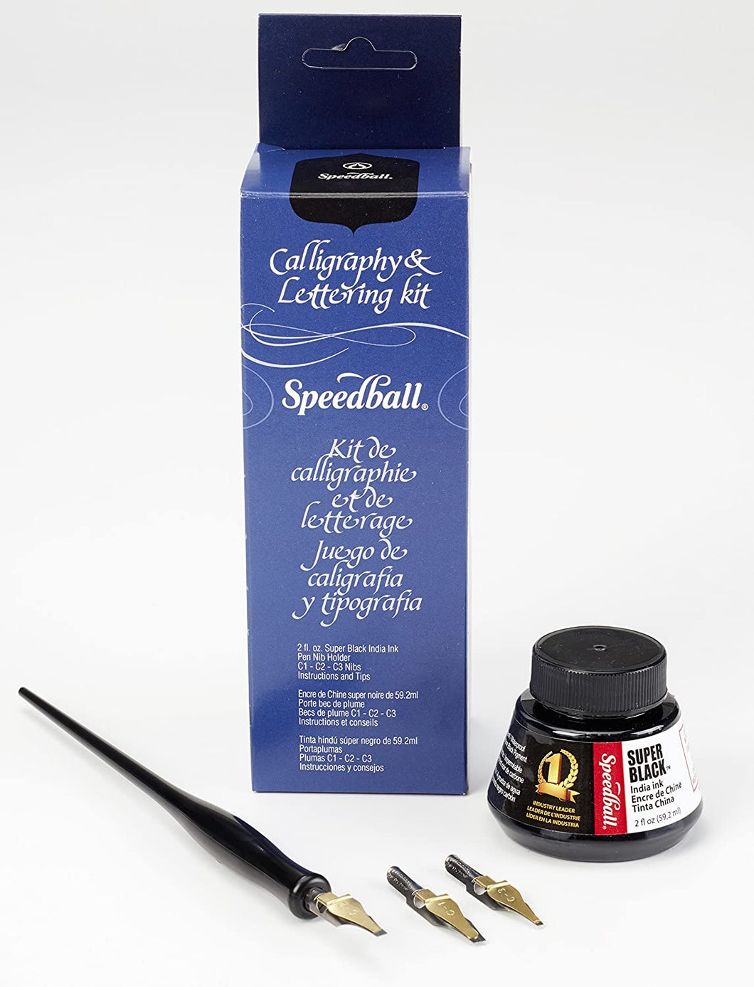 SPEEDBALL - Calligraphy & Lettering Kit (Broad Nibs)