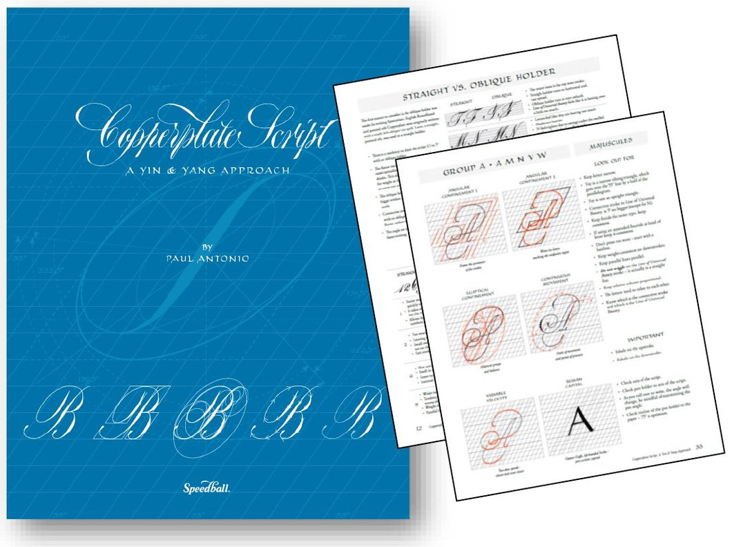SPEEDBALL - Libro - Copperplate Script: A Yin & Yang Approach (Autor: PAScribe)