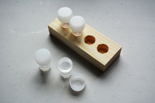 Base de Madera Dinky Dips con Mini Tinteros