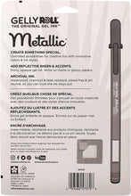 Load image into Gallery viewer, SAKURA - Gelly Roll - Dark Metallic Pens, 10-Pen Metallic Set
