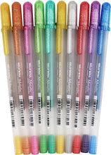 Load image into Gallery viewer, SAKURA - Gelly Roll - Dark Metallic Pens, 10-Pen Metallic Set
