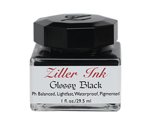 Cargar imagen en el visor de la galería, ZILLER INK - Glossy Black (Negro Glossy) 30ml.
