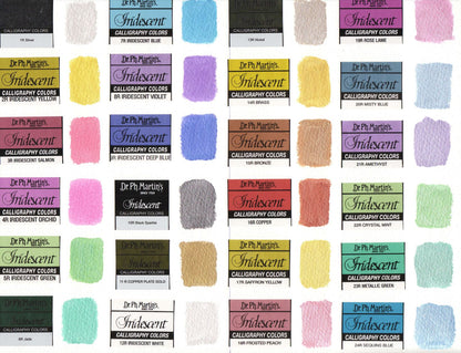 DR. PH. MARTIN'S - Iridescent Calligraphy Colors