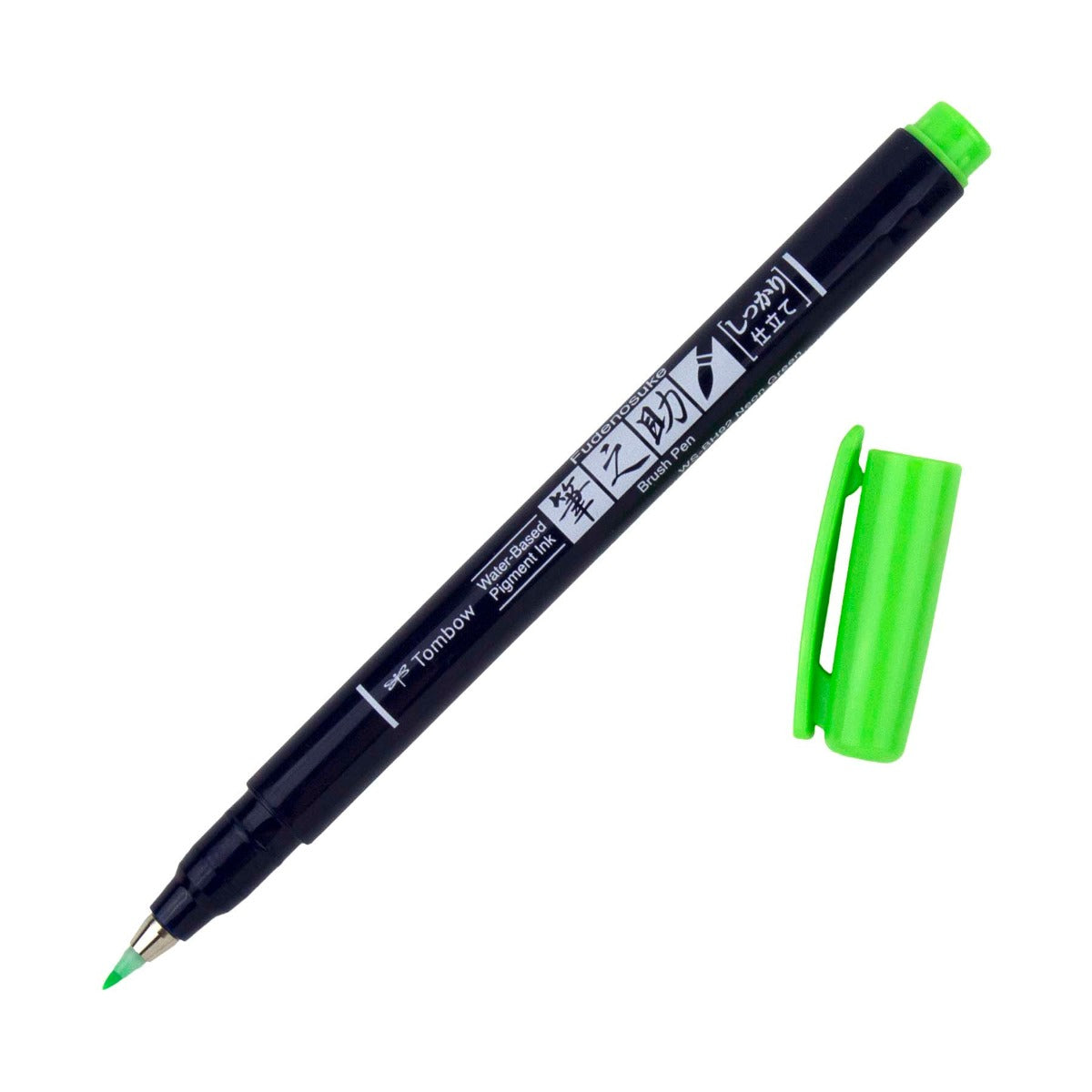 TOMBOW Fudenosuke - Marcadores Punta Pincel (Colores Neones)