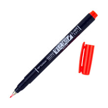 Cargar imagen en el visor de la galería, TOMBOW Fudenosuke - Marcadores Punta Pincel (Colores Neones)
