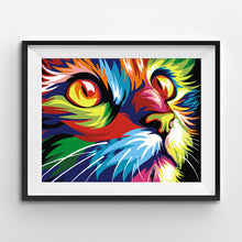 Cargar imagen en el visor de la galería, WINNIE´S PICKS - Abstract and Modern Colorful Cat
