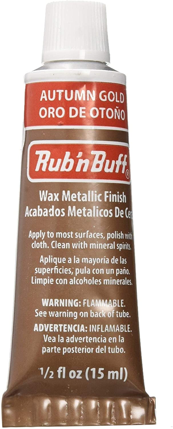 Rub 'n Buff® Wax Metallic Finish
