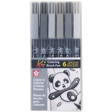Cargar imagen en el visor de la galería, Koi Coloring Brush Sets
