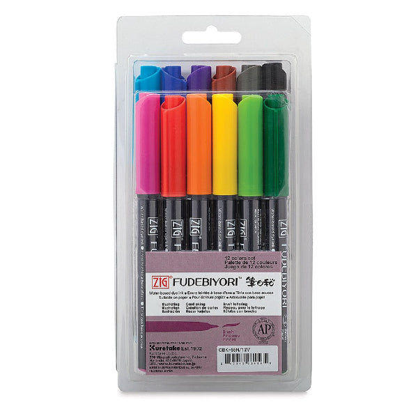 KURETAKE ZIG - Fudebiyori Brush Pen Sets