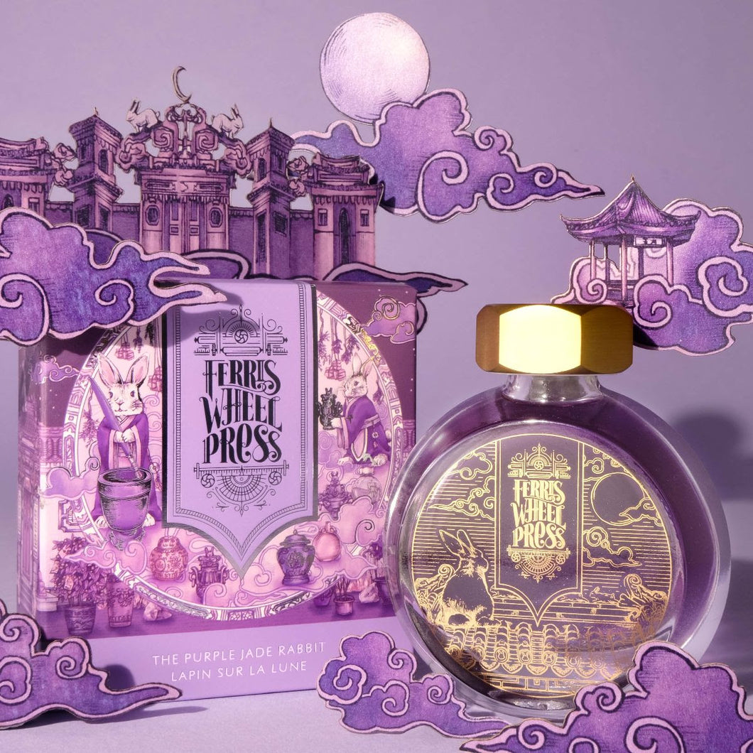FERRIS WHEEL PRESS - Curious Collaborations | Special Edition Lunar New Year The Purple Jade Rabbit Ink - 38 ml.
