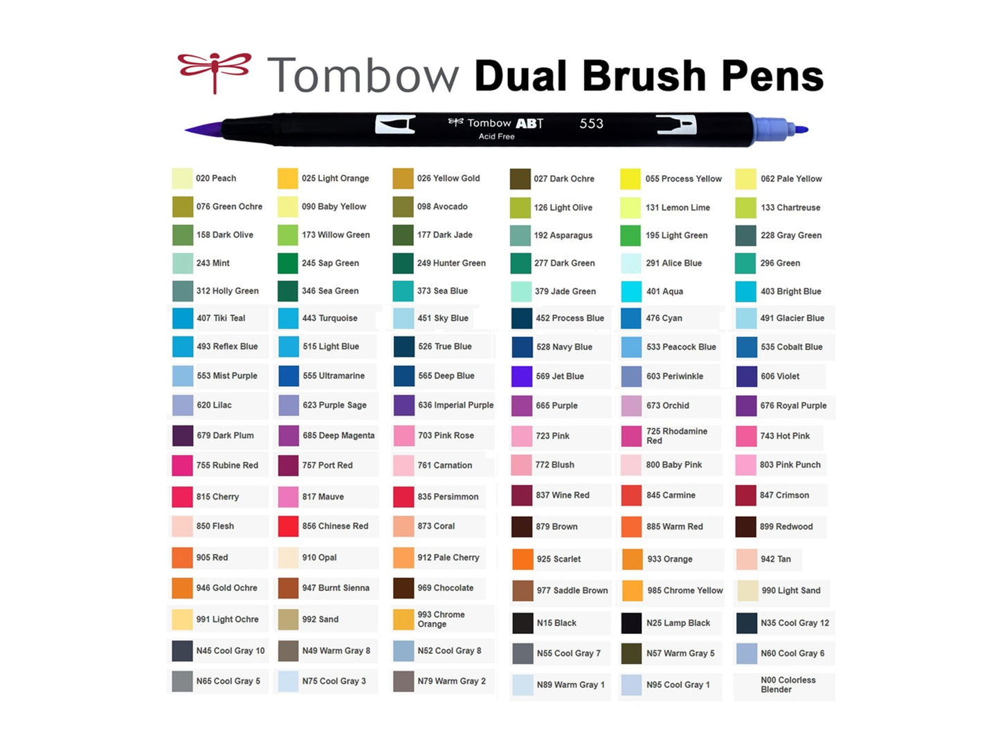 Dual Brush-Pens