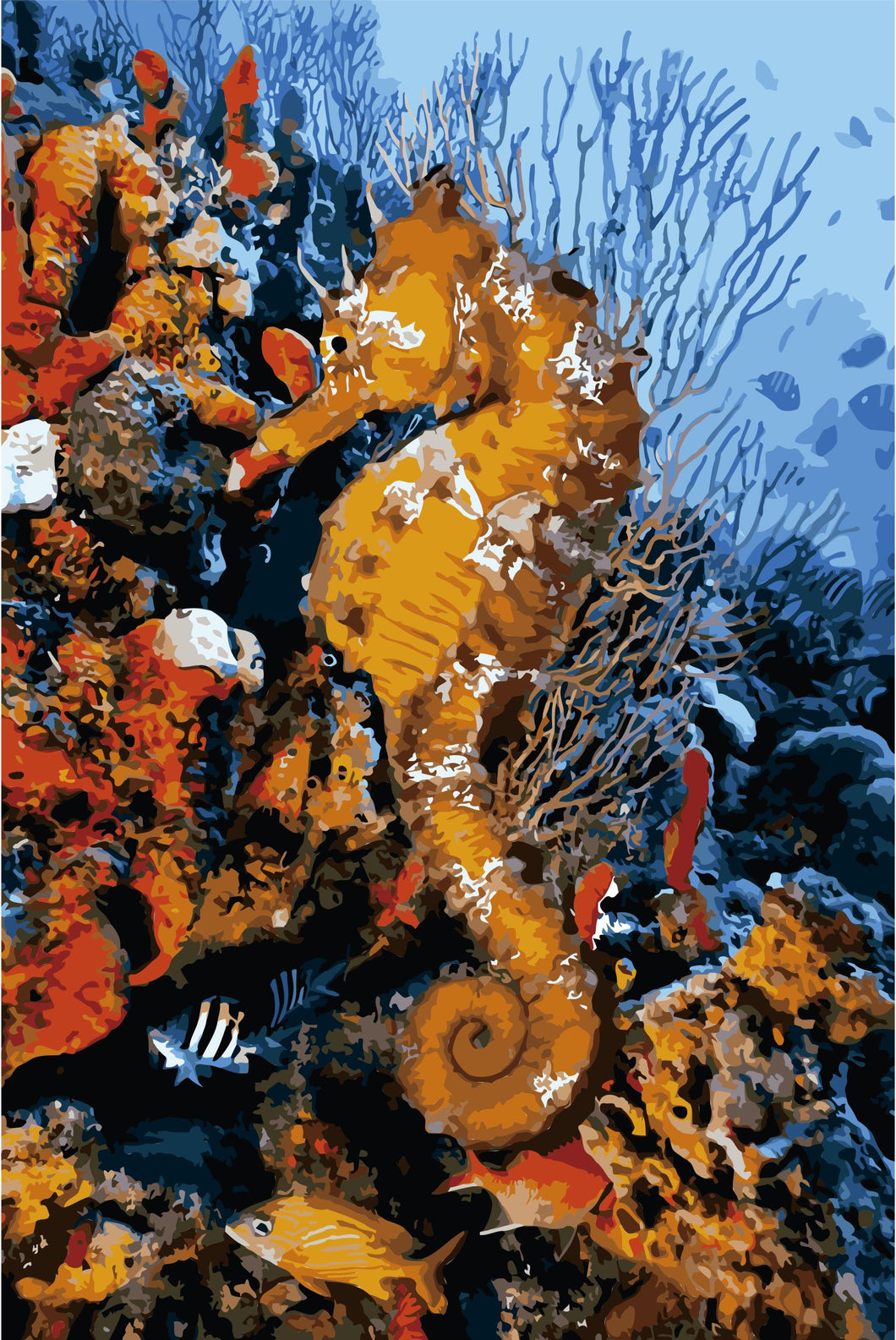 WINNIE´S PICKS - Seahorse At A Magical Reef