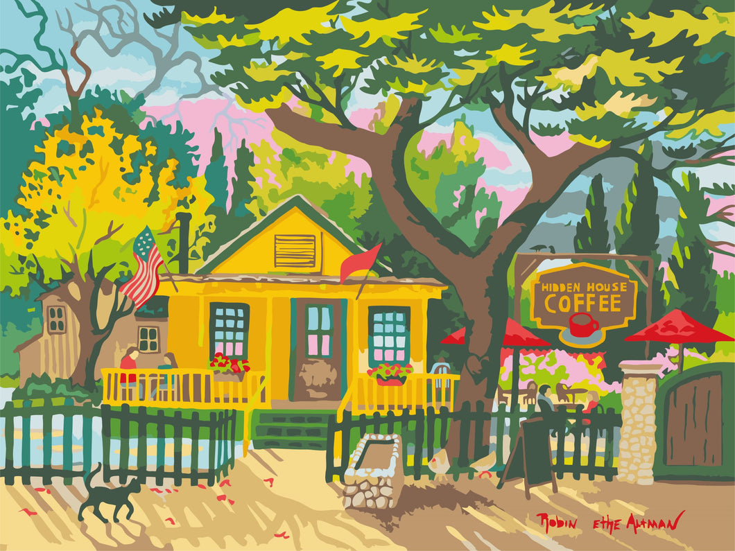 WINNIE´S PICKS - Hidden House Coffee Shop de Robin Wethe Altman