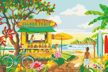 Load image into Gallery viewer, WINNIE´S PICKS - The Fruit Stand at the Beach de Robin Wethe Altman
