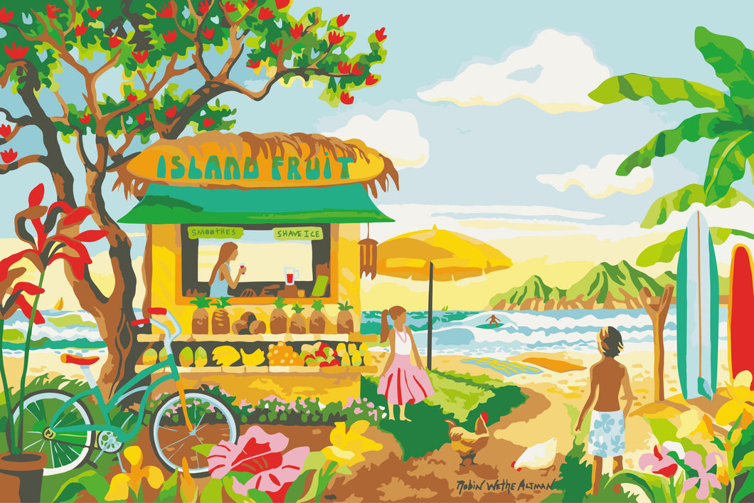 WINNIE´S PICKS - The Fruit Stand at the Beach de Robin Wethe Altman