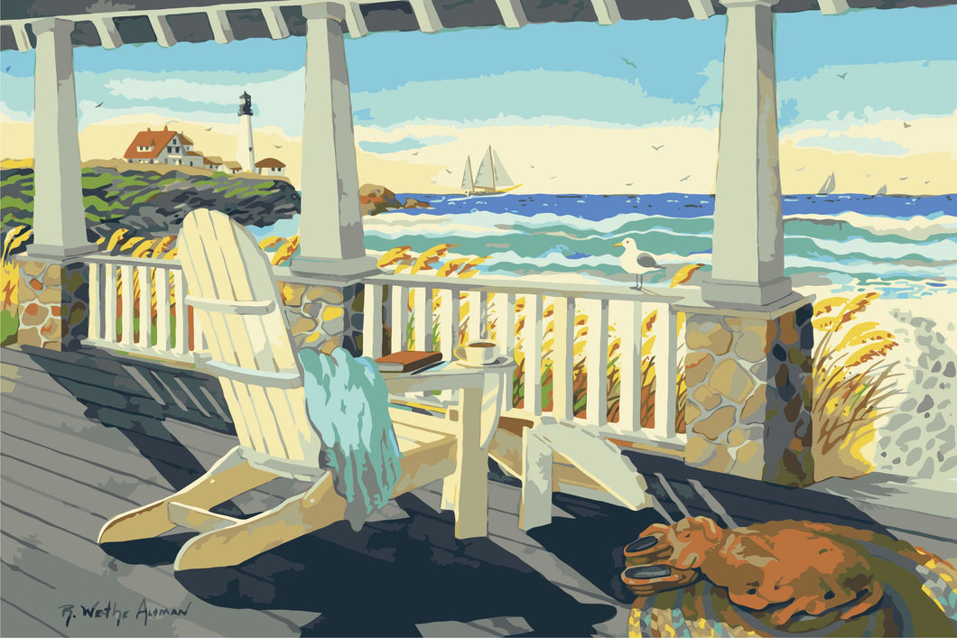WINNIE´S PICKS - Morning Coffee at the Beach House de Robin Wethe Altman