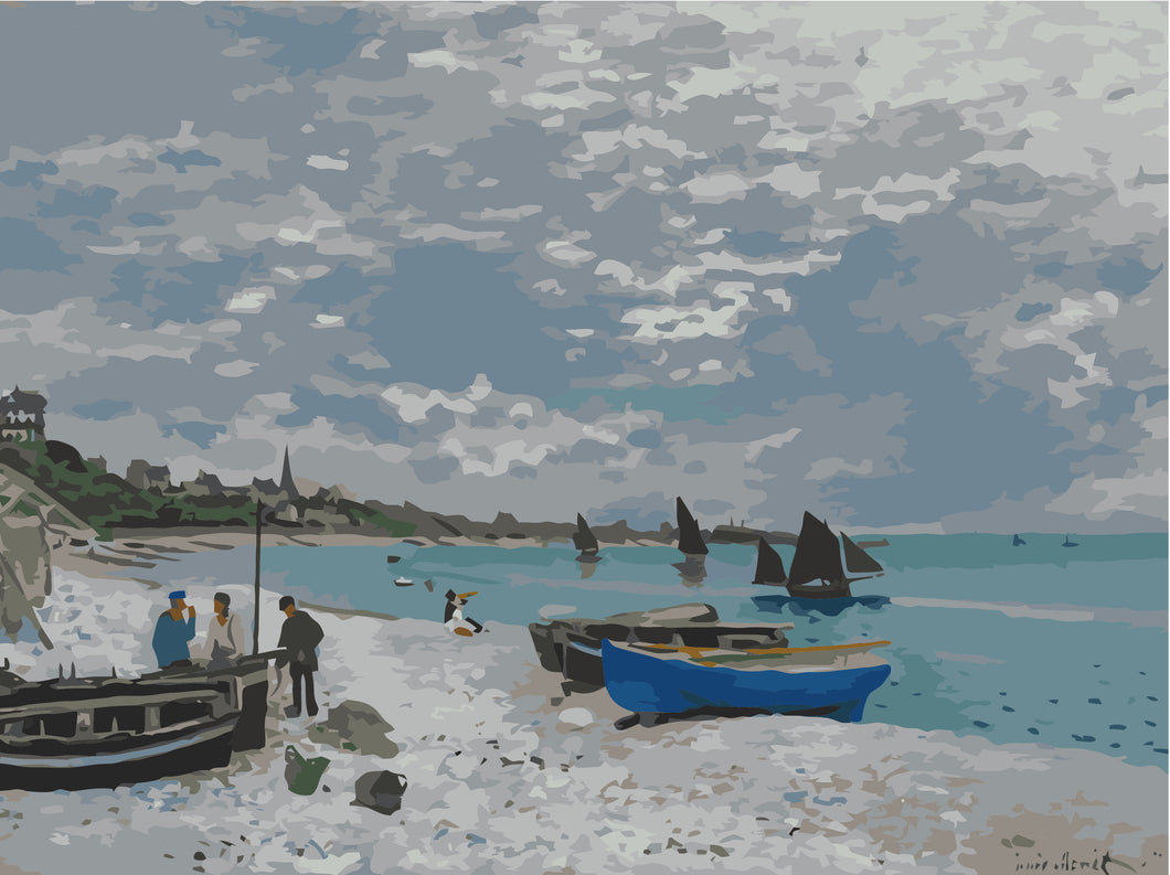 WINNIE´S PICKS - The Beach at Sainte-Adresse de Claude Monet
