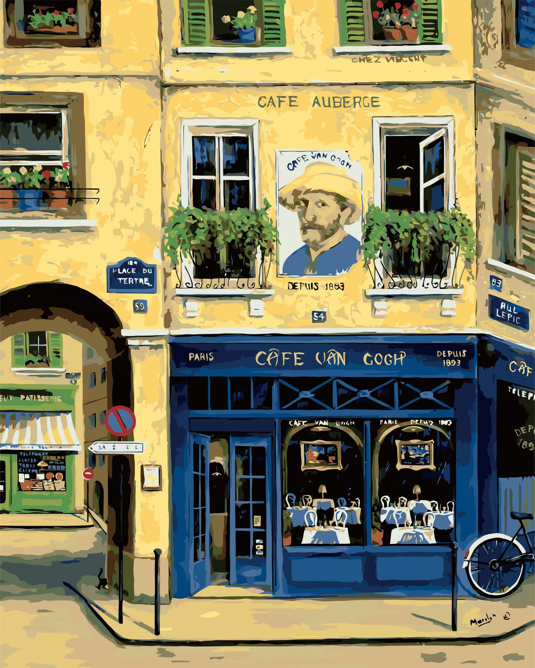 WINNIE´S PICKS - Cafe Van Gogh de Marilyn Dunlap