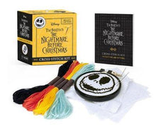 Cargar imagen en el visor de la galería, RUNNING PRESS - Tim Burton&#39;s The Nightmare Before Christmas Cross-Stitch Kit Mini Edition
