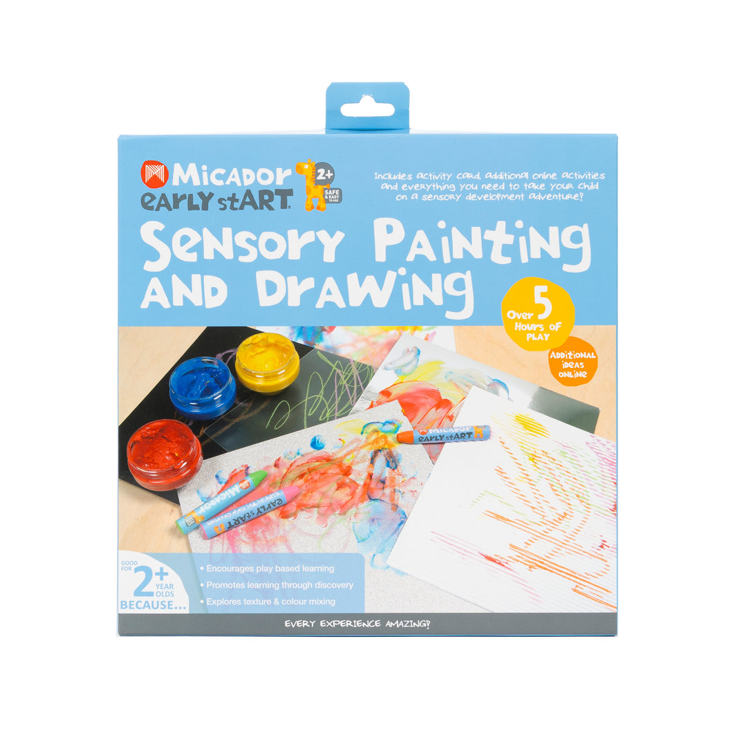 MICADOR EARLY START - Sensory Paint & Draw Pack