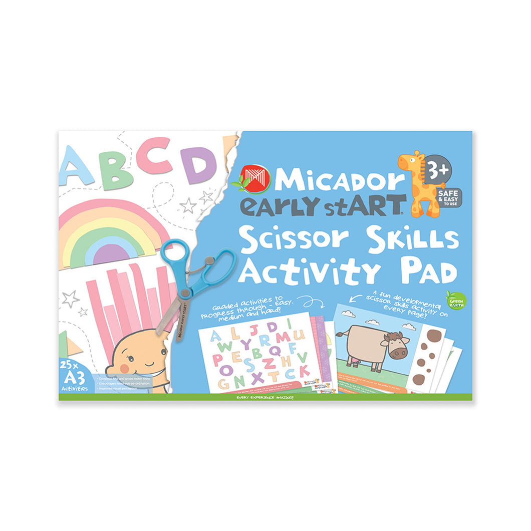 MICADOR EARLY START - Scissor Skills Activity Pad